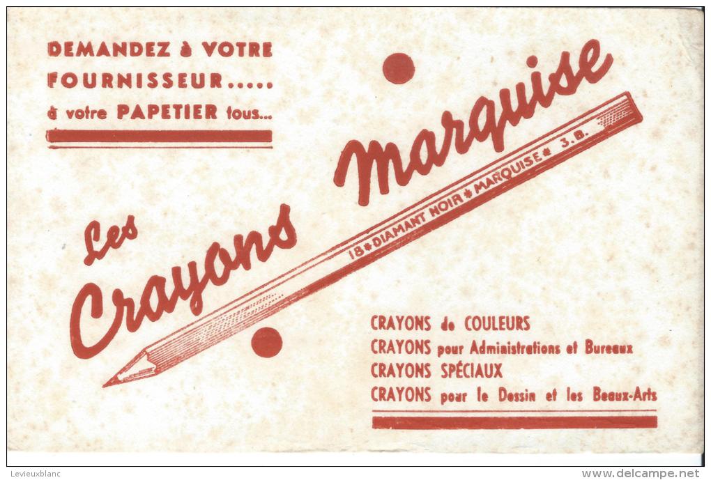Les Crayons Marquise/Diamant Noir / Vers 1945-1955        BUV76 - Stationeries (flat Articles)