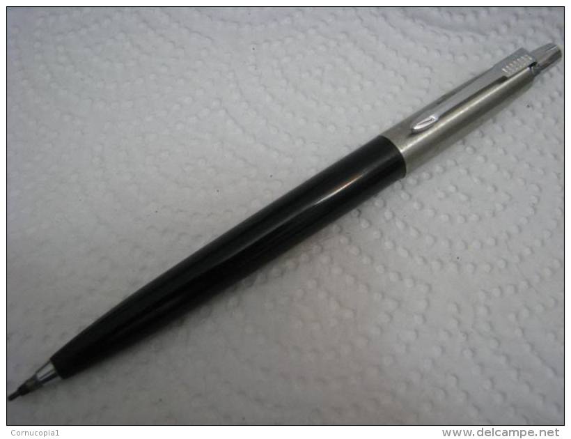 VINTAGE PARKER BLACK-SILVER COLOR PENCIL MADE IN U.S.A. - Autres & Non Classés