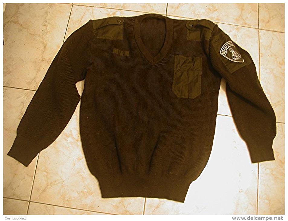 Vintage Excellent Cond. Border Guard IDF Israel ZAHAL Wool Sweater + Bonus - Uniforms