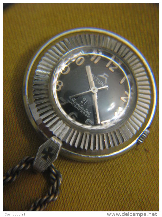 VINTAGE BITUNIA SHOCKTESTED WATERPROOF WATCH PENDANT - Orologi Da Polso