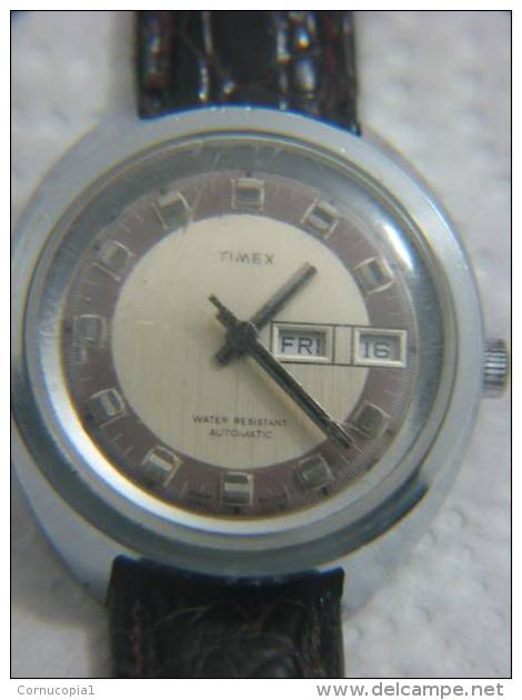 TIMEX AUTOMATIC DAY/DATE MEN´S WATCH GREAT BRITAIN - Watches: Old