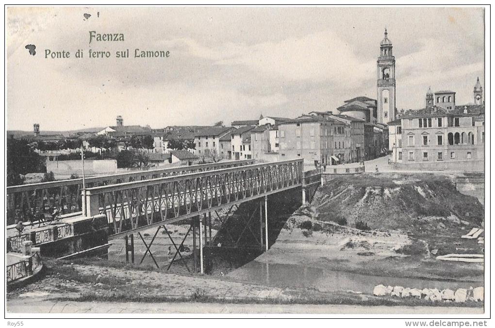 EMILIA ROMAGNA- FAENZA PONTE DI FERRO SUL LAMONE - Faenza