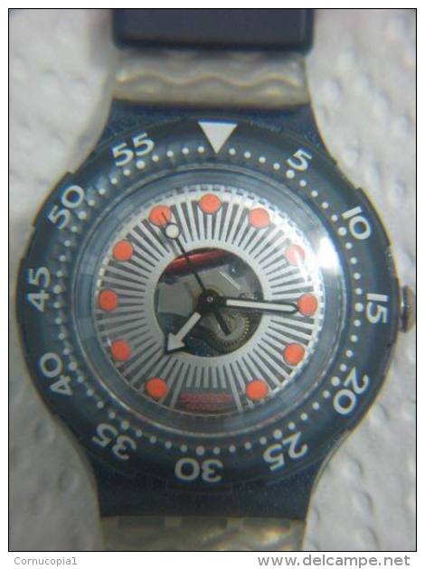 1992 SWATCH SKELETON DIVER´S MEN WATCH - Moderne Uhren