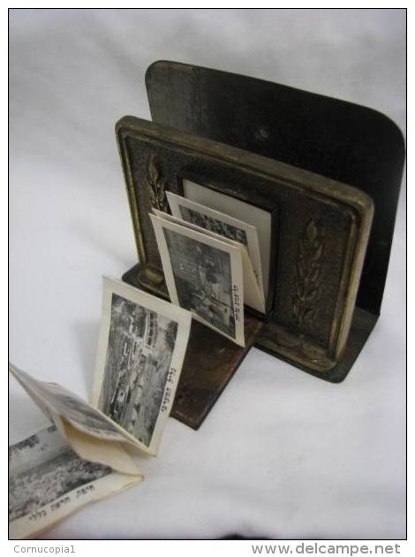 \""ERETZ ISRAEL VIEWS\" RARE PAPER / PICTURE HOLDER 1950´S - Andere & Zonder Classificatie