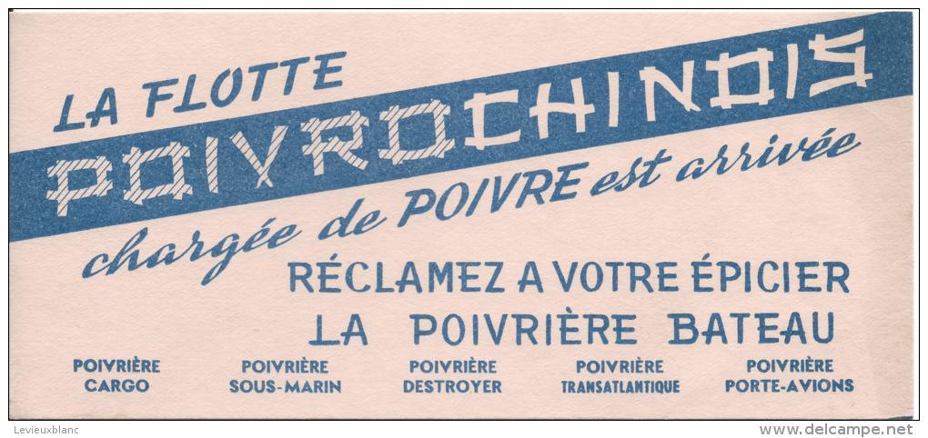 La Flotte Poivrochinois/Poivriére Bateau /Vers 1945-1955      BUV85 - Alimentare