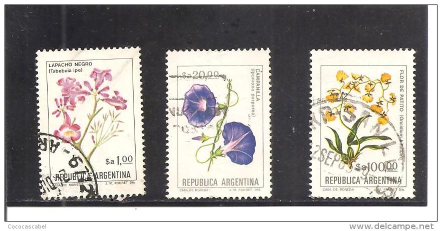 Argentina. Nº Yvert  1237, 1435, 1437 (usado) (o) - Used Stamps