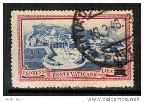 VATICAN    Scott  # E 7  VF USED - Used Stamps