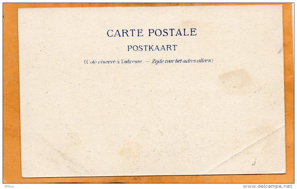 Laitieres Dog Milk Cart Bruxelles 1900 Postcard - Petits Métiers