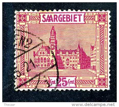 4124e  Saar  Michel #100 I  Used Variety~  ( Cat.€30.00 )  Offers Welcome! - Usados