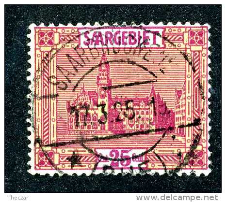 4125e  Saar  Michel #100 IV  Used Variety~  ( Cat.€30.00 )  Offers Welcome! - Usados