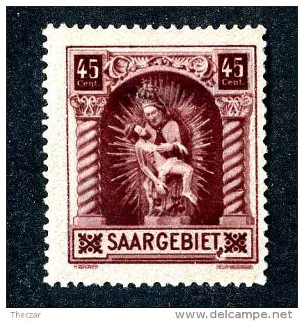 4133e  Saar  Michel #102 II  Mint*thin ~  ( Cat.€20.00 )  Offers Welcome! - Nuevos