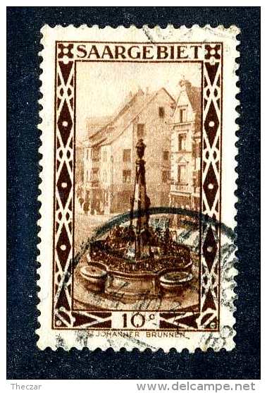 4143e  Saar  Michel #108 V Used ~  ( Cat.€15.00 )  Offers Welcome! - Usados