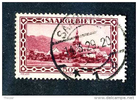 4149e  Saar  Michel #114 I Variety Used ~  ( Cat.€10.00 )  Offers Welcome! - Usados