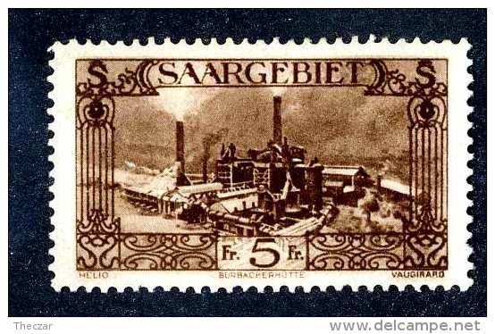 4157e  Saar  Michel #121  Mint* ~  ( Cat.€15.00 )  Offers Welcome! - Unused Stamps