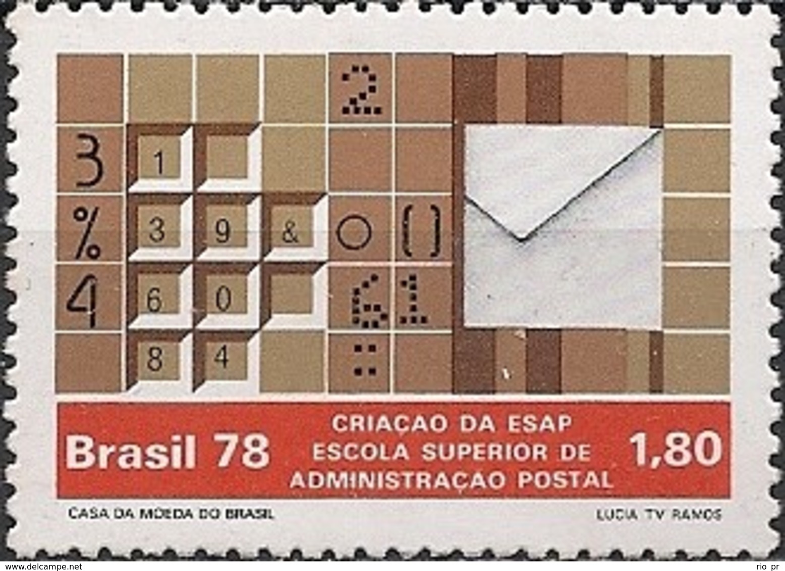 BRAZIL - OPENING OF POSTAL STAFF COLLEGE 1978 - MNH - Neufs