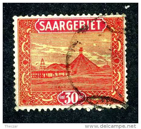 4245e  Saar  Michel #90  Used~  ( Cat.€2.60 )  Offers Welcome! - Oblitérés