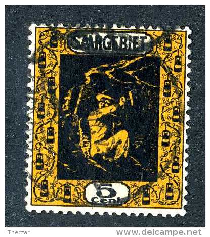 4252e  Saar  Michel #85b  Used~  ( Cat.€13.00 )  Offers Welcome! - Usados