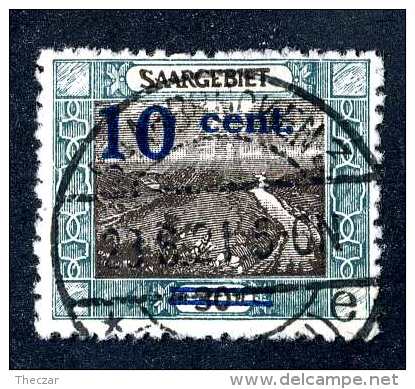 4282e  Saar  Michel #72 II Used~  ( Cat.€6.00 )  Offers Welcome! - Oblitérés