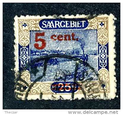 4287e  Saar  Michel #71 PfII Used~  ( Cat.€30.00 )  Offers Welcome! - Gebraucht