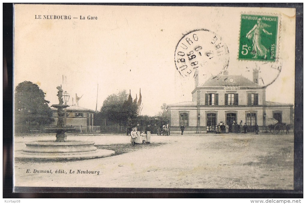 LE NEUBOURG . La Gare . - Le Neubourg