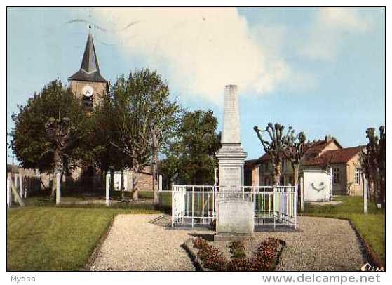 89 VILLEBOUGIS Le Monument Aux Morts L'Eglise Et Les Ecoles - Villebougis