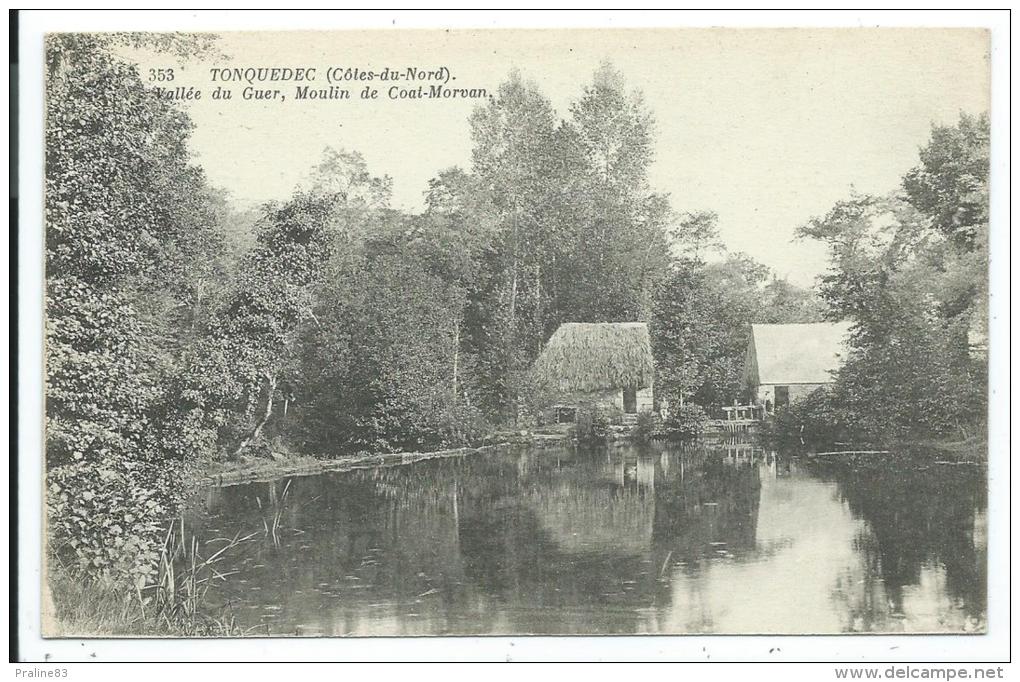 CPA -TONQUEDEC -VALLEE DU GUER, MOULIN DE COAT MORVAN -Côtes D' Armor (22) - - Tonquédec