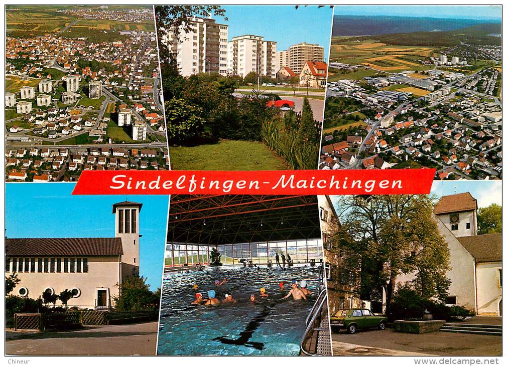 SINDELFINGEN MAICHINGEN CARTE MULTIVUES - Sindelfingen