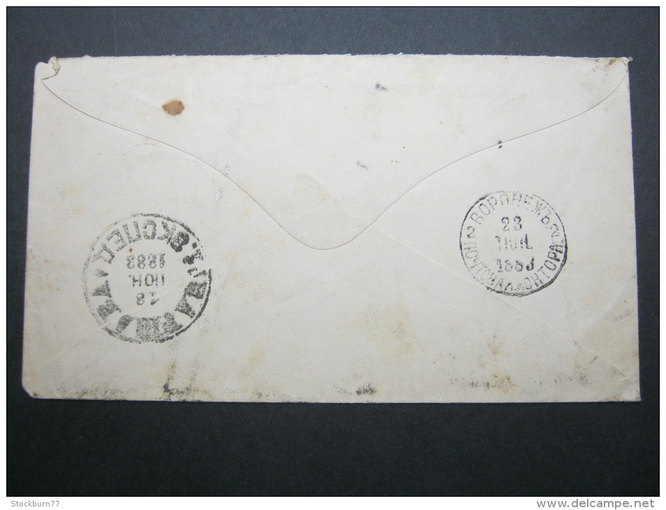 1883, Brief  Aus Warschau - Lettres & Documents