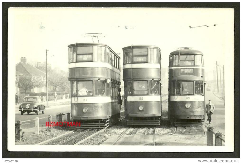 RJ669  Leeds City Trams 187 155 & 501 - Autres & Non Classés