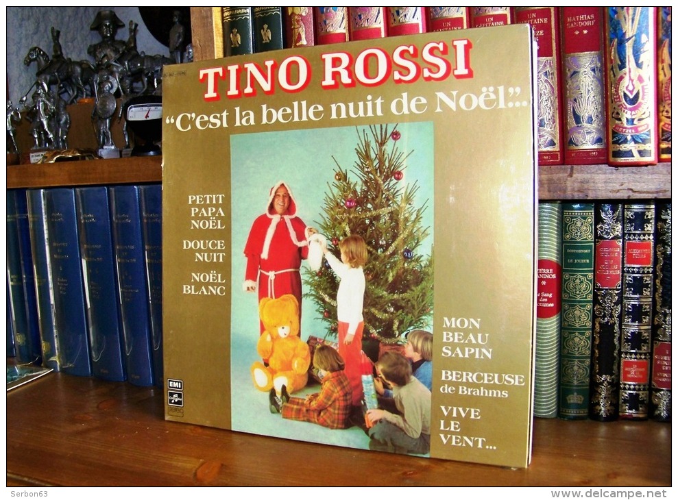 33 TOURS VINYLE NEUF SOUS BLISTER 1978 TINO ROSSI C'EST LA BELLE NUIT DE NOEL MON BEAU SAPIN EMI COLUMBIA VIVE LE VENT P - Christmas Carols