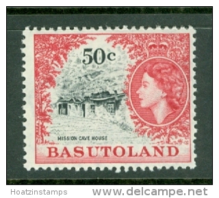 Basutoland: 1961/63   QE II - Pictorial    SG78    50c    MH - 1933-1964 Crown Colony