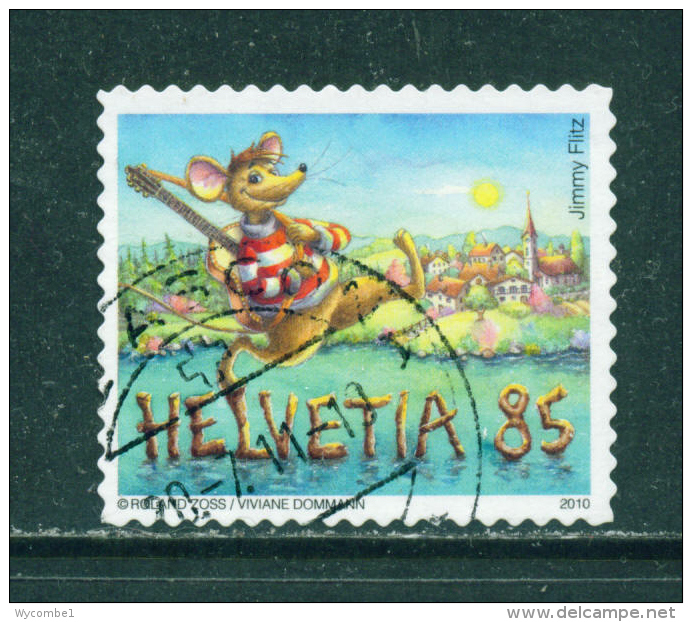 SWITZERLAND - 2010  Jimmy Flitz  85c  Used As Scan - Used Stamps