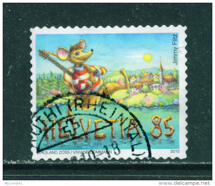 SWITZERLAND - 2010  Jimmy Flitz  85c  Used As Scan - Used Stamps