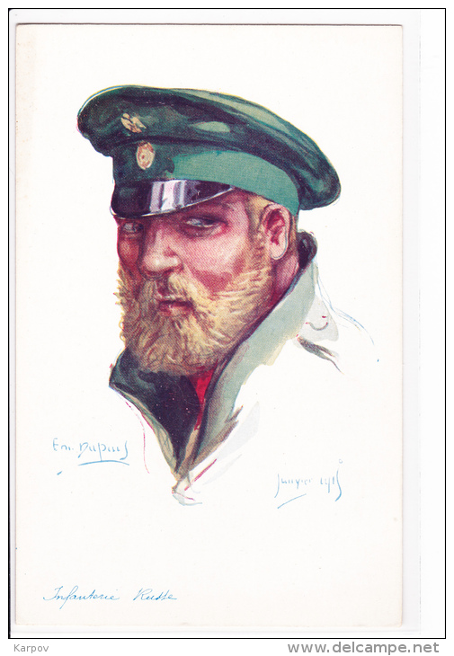 CPA - ÉMILE DUPUIS -  INFANTERIE RUSSE -  JANVIER 1915 - Dupuis, Emile