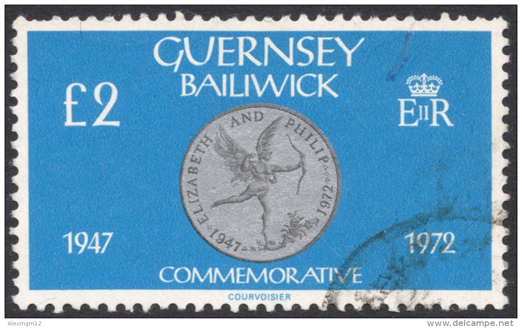 Guernsey, 2 £. 1980, Sc # 203, Mi # 203, Used - Guernsey