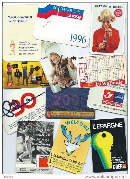 Lot De 65 Calendriers De Poche ( 1967 - 2010, Voir Détails ) - Autres & Non Classés