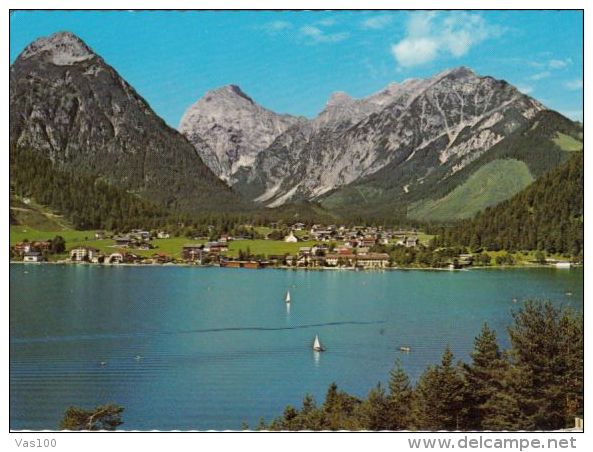 CPA PERTISAU- MOUNTAIN RESORT, LAKE, PANORAMA, BOATS - Pertisau