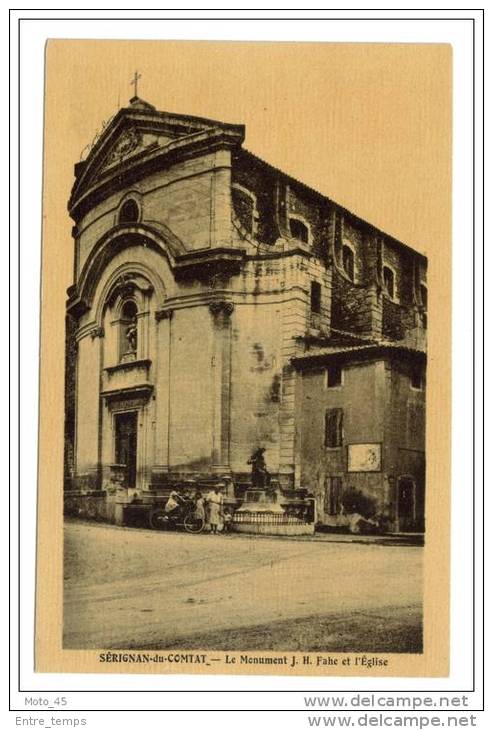 Sérignan Du Comtat Eglise Et Monument - Autres & Non Classés