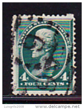 1883 -- ANDREW JACKSON ,  4 FOUR CENTS -  VOIR 2 SCANS - Used Stamps