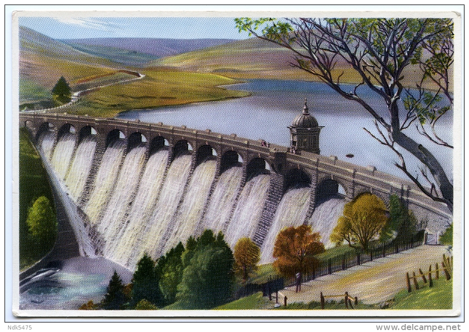 ELAN VALLEY : CRAIG GOCH DAM (10 X 15cms Approx.) - Radnorshire