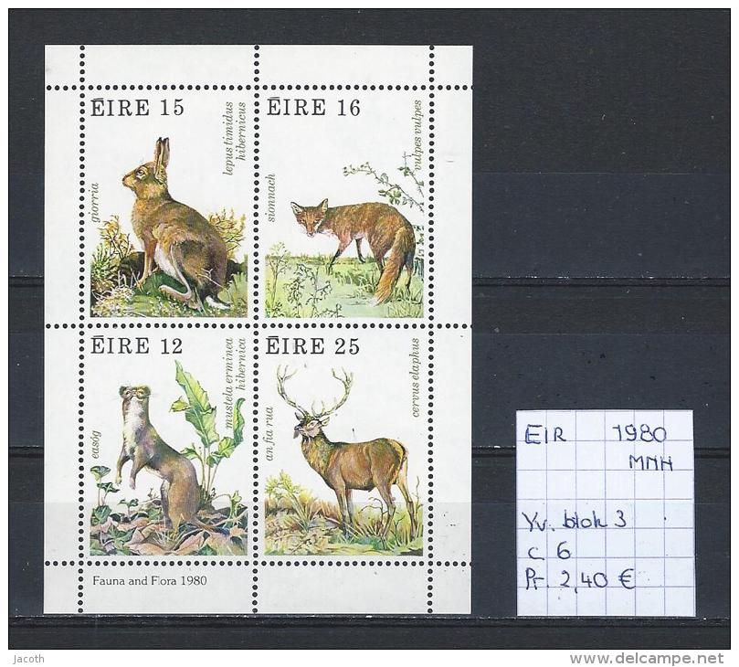 Ierland 1980 - Yv. Blok 3 Postfris/neuf/MNH - Blocchi & Foglietti