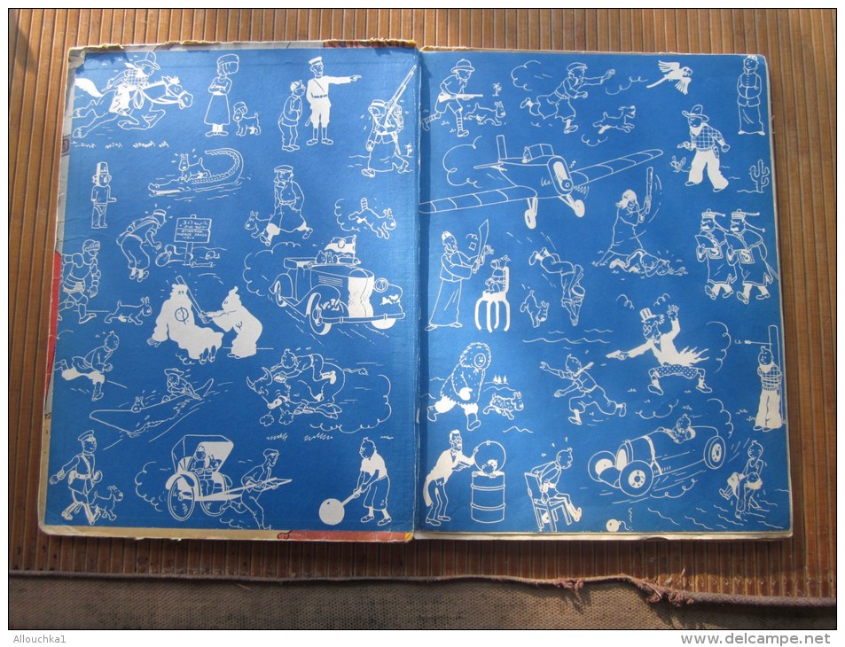 1947 Les Cigares Du Pharaon(ou Aventures De Tintin,reporter Orient) 4é Album Bande Dessinée Originale Hergé Casterman - Tintin