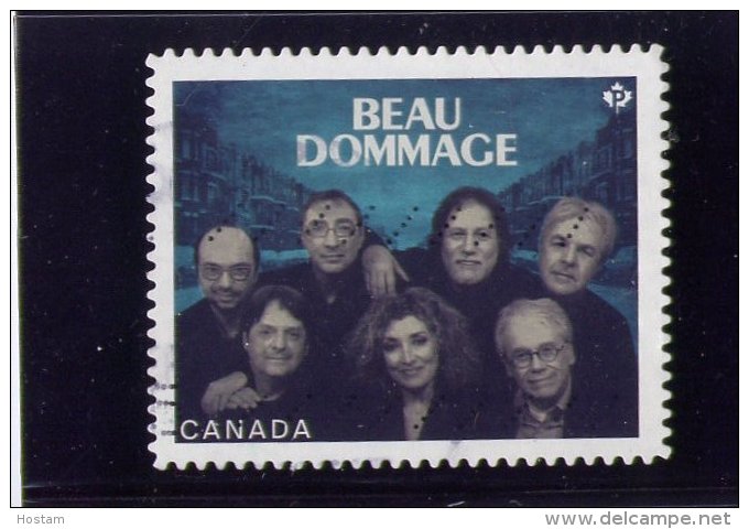 CANADA, 2013. USED.   Beaudommage  French Canadian Group ,  USED - Oblitérés