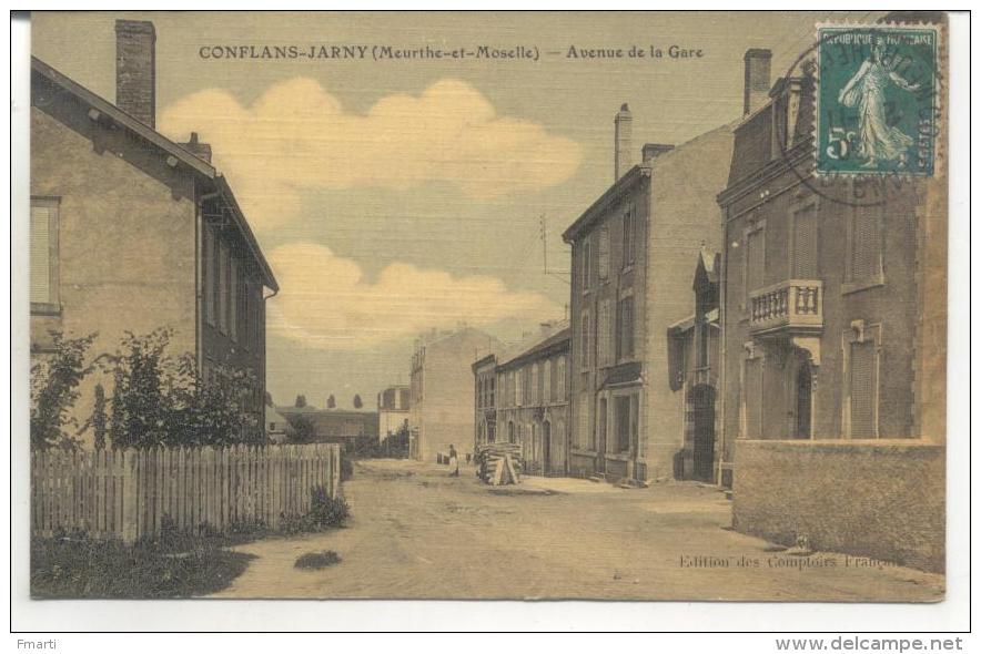 Conflans Jarny, Avenue De La Gare - Autres & Non Classés