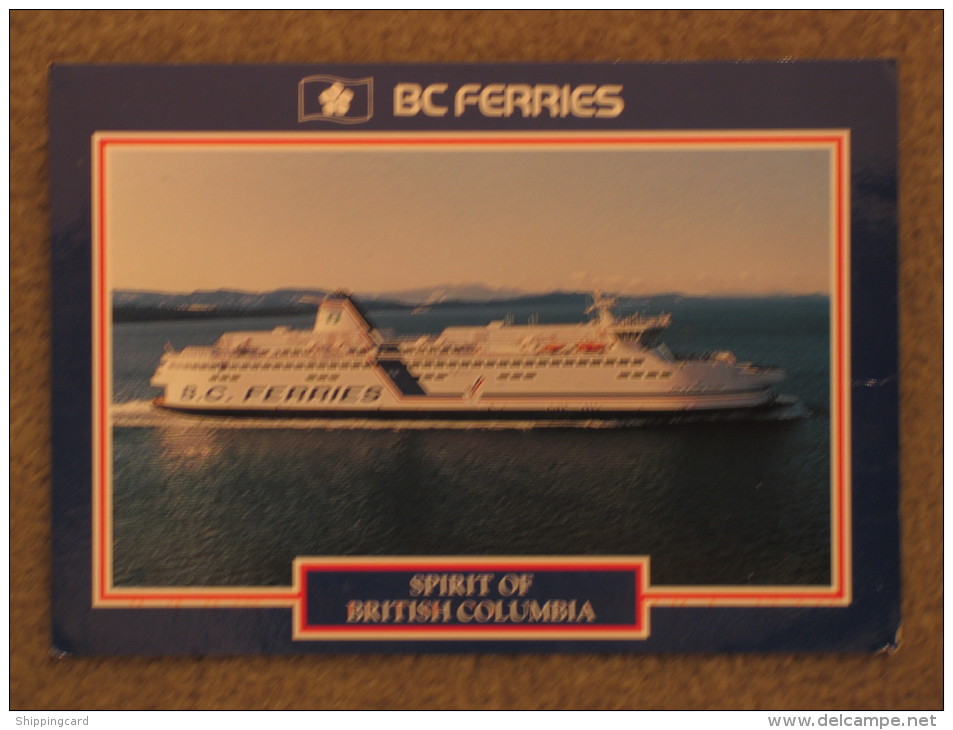 BC FERRIES - SPIRIT OF BRITISH COLUMBIA - Fähren