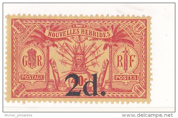 Nouvelles-Hébrides N °68** - Unused Stamps