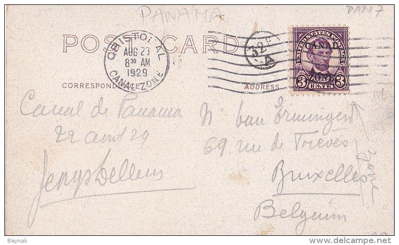 PAN7  --  CRISTOBAL  --   COURT HOUSE  --  1929 - Panama