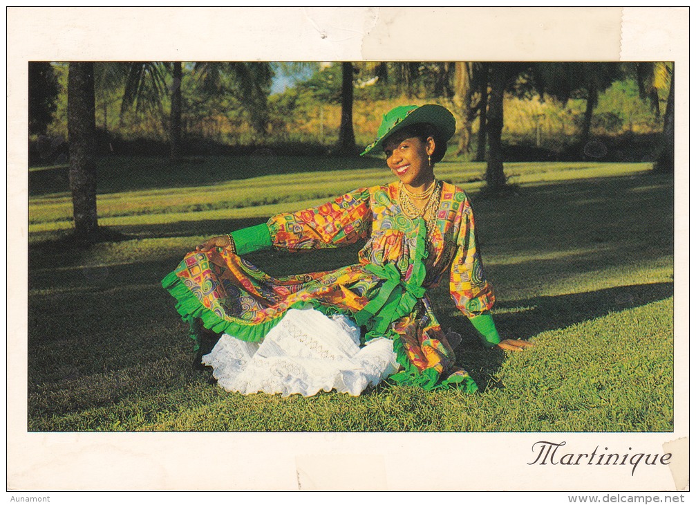 Francia-Martinica-Ballet Folklorique--Tche Kreyol--1999--Cachet--St-Anne--a Narbonne, Francia - La Trinite