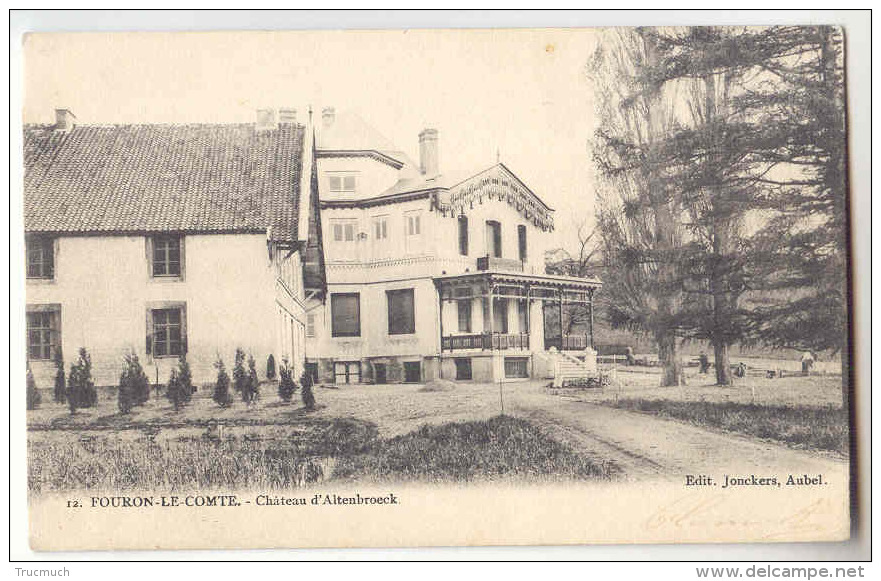 E3688-  Fouron-Le-Comte - Château D' Altenbroeck - Fourons - Voeren