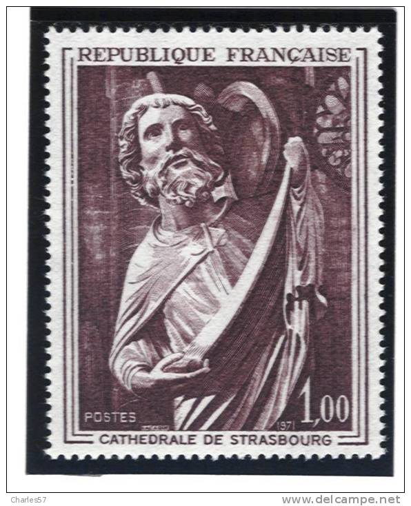 France:Y & T N° 1654 **   "Sculpture Dev La Cathédrale De Strasbourg ( à - De 25 % De La Cote) - Nuovi